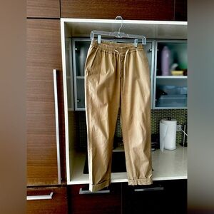 Men’s Sandro drawstring trouser with cuff. Size 30 waist